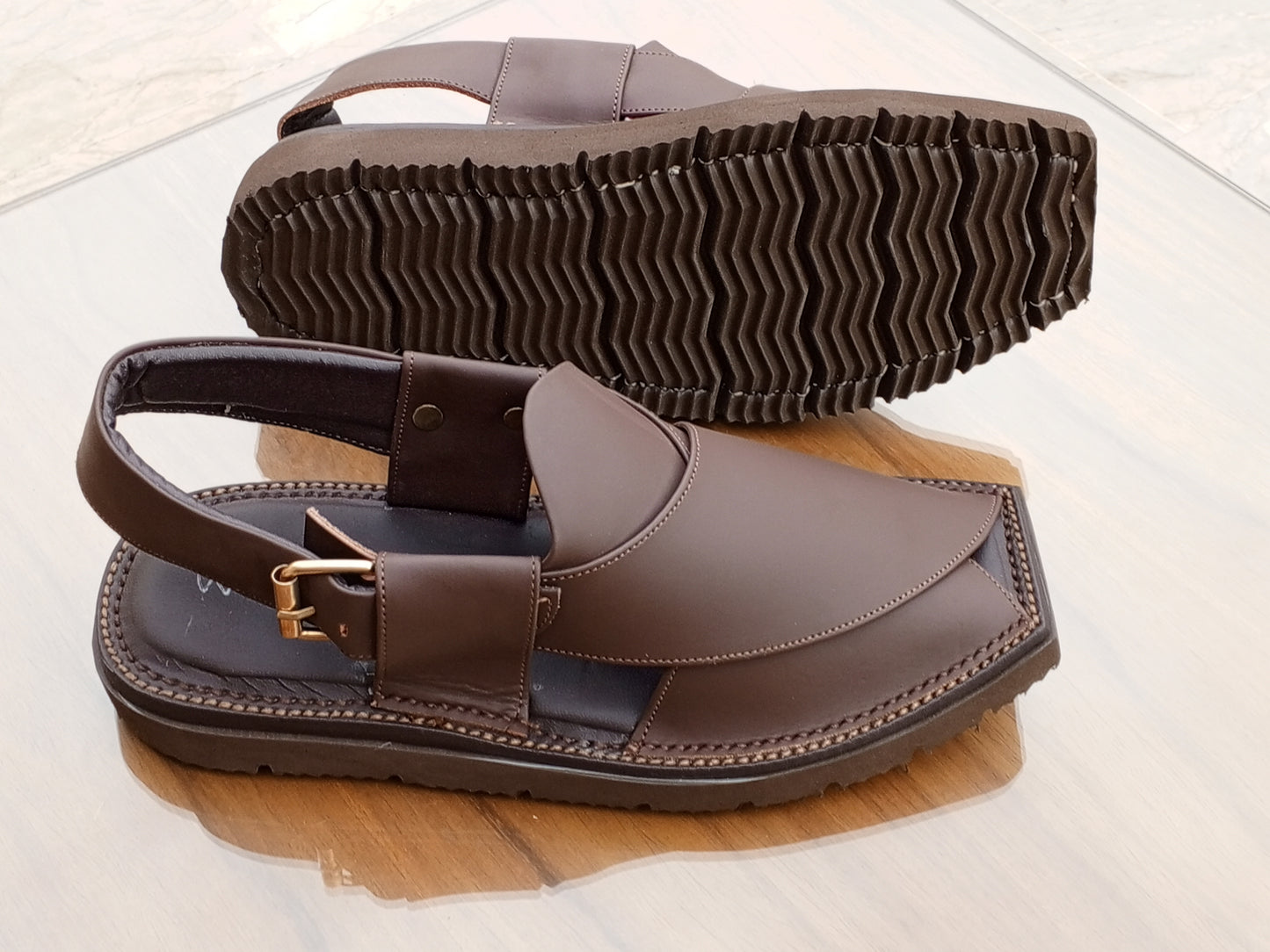 Chocolate Brown Air Kaptan